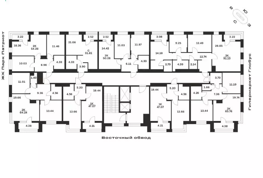 2-к кв. Тульская область, Тула городской округ, с. Осиновая Гора ул. ... - Фото 2