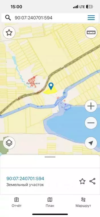 Участок в Крым, Ленинский район, Семисотское с/пос, с. Фронтовое  ... - Фото 2