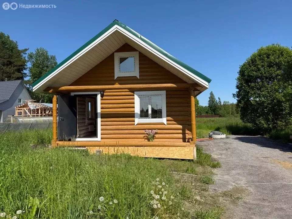 Дом в Приозерский район, Кузнечнинское городское поселение, СНТ Алмаз, ... - Фото 0