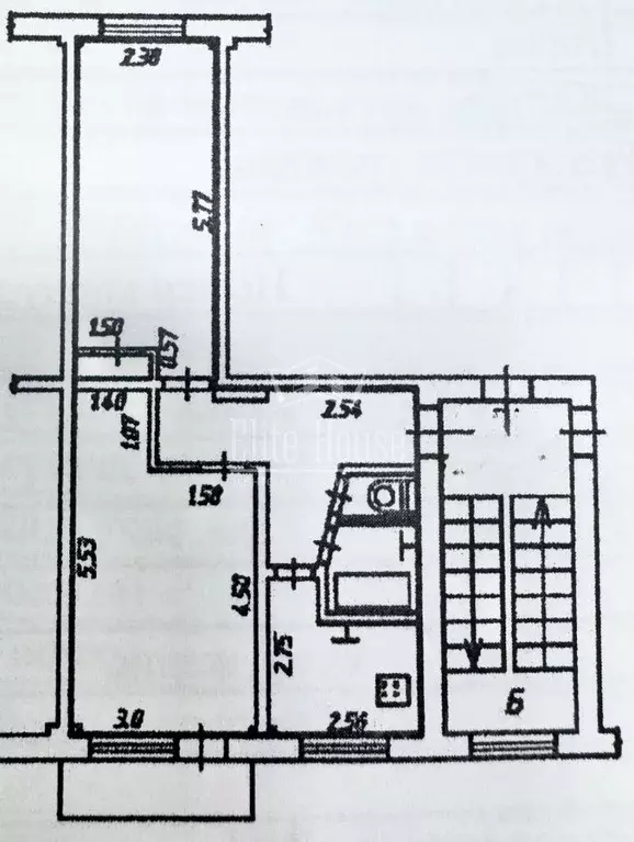 2-к кв. Калужская область, Калуга Окружная ул., 6 (44.3 м) - Фото 2