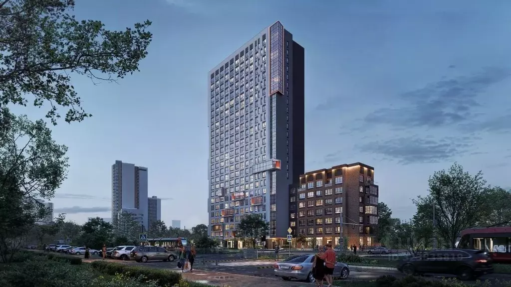 2-к кв. Свердловская область, Екатеринбург ул. Семена Лагоды, 80 (57.8 ... - Фото 2