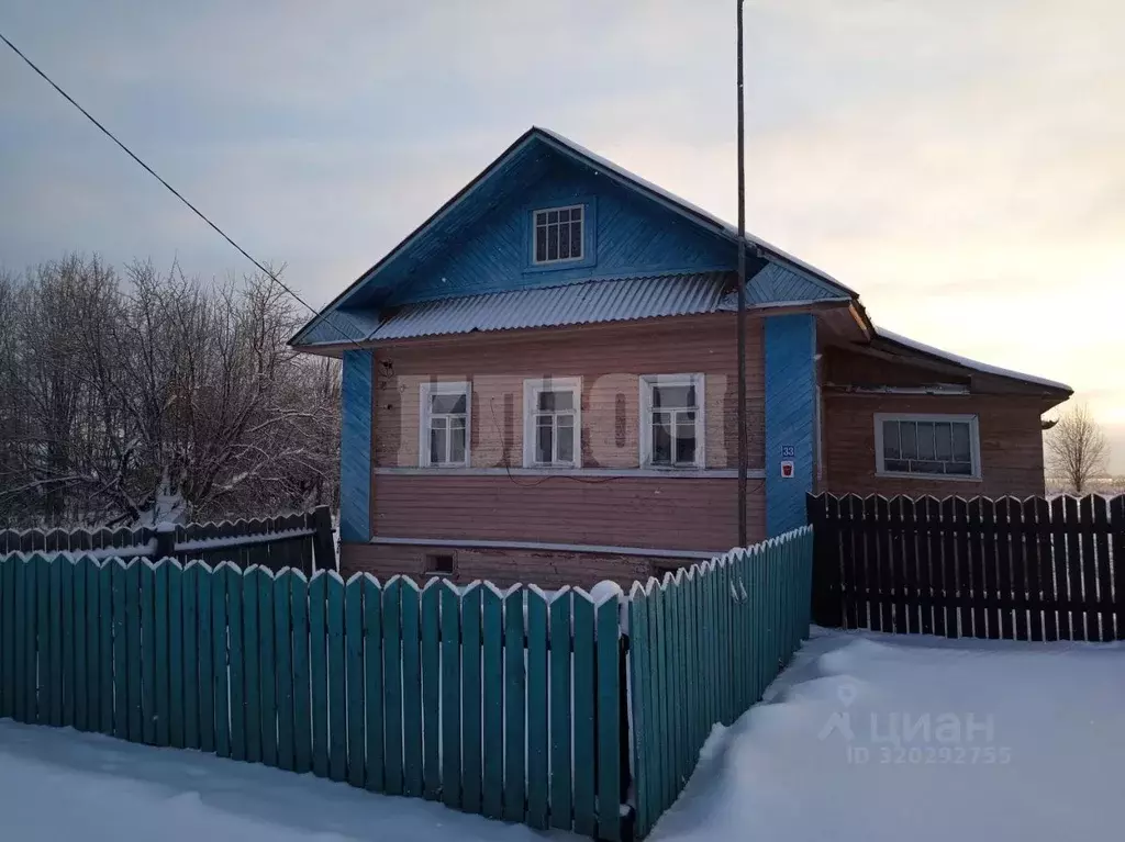 Дом в Вологодская область, Сокольский муниципальный округ, д. Филяево  ... - Фото 1