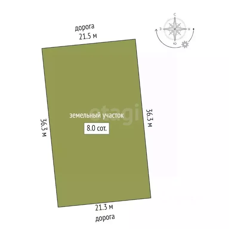 Участок в Тюменская область, Тюменский муниципальный округ, д. Елань, ... - Фото 2