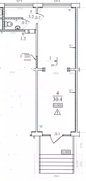 Помещение свободного назначения в Санкт-Петербург ул. Ярослава Гашека, ... - Фото 1