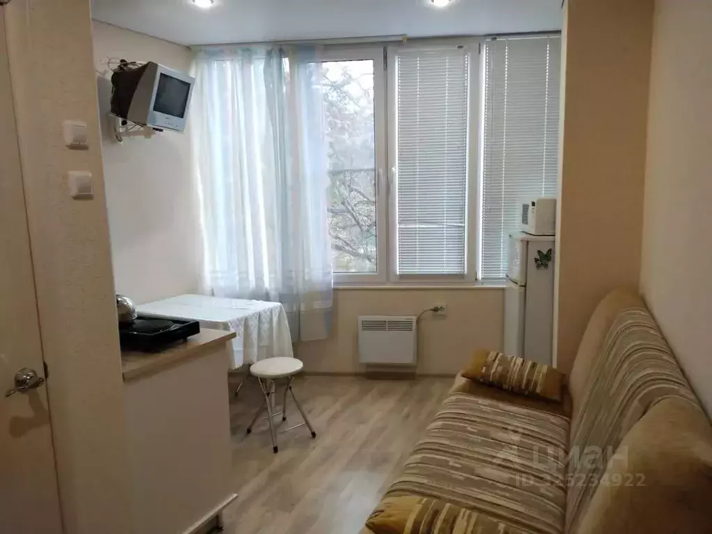 Студия Краснодарский край, Сочи ул. Удачи, 6 (14.0 м) - Фото 1