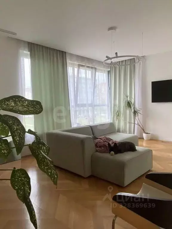 2-к кв. Санкт-Петербург Лахта Плаза жилой комплекс, кБ (98.0 м) - Фото 1