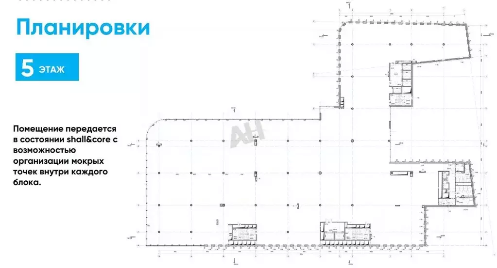 Офис в Москва пл. Тверская Застава, 3 (6482 м) - Фото 1