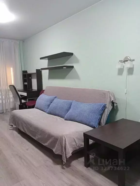 1-к кв. Санкт-Петербург пос. Шушары, Первомайская ул., 5к2 (35.0 м) - Фото 2