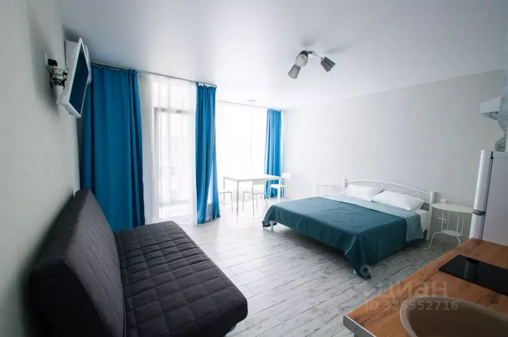 1-к кв. Крым, Феодосия муниципальный округ, Орджоникидзе пгт ул. ... - Фото 1