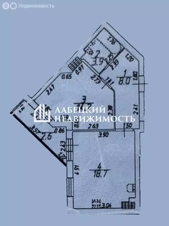 1-комнатная квартира: Бугры, Английская улица, 8 (44.8 м) - Фото 1