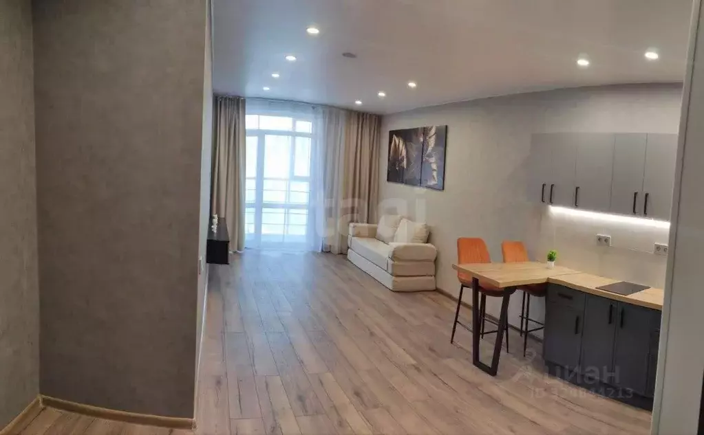 Студия Пермский край, Пермь ул. Революции, 2А (32.0 м) - Фото 1