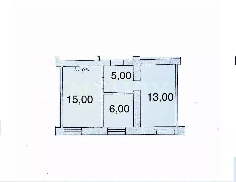 1-к кв. Чувашия, Чебоксары просп. Ленина, 11А (40.0 м) - Фото 2