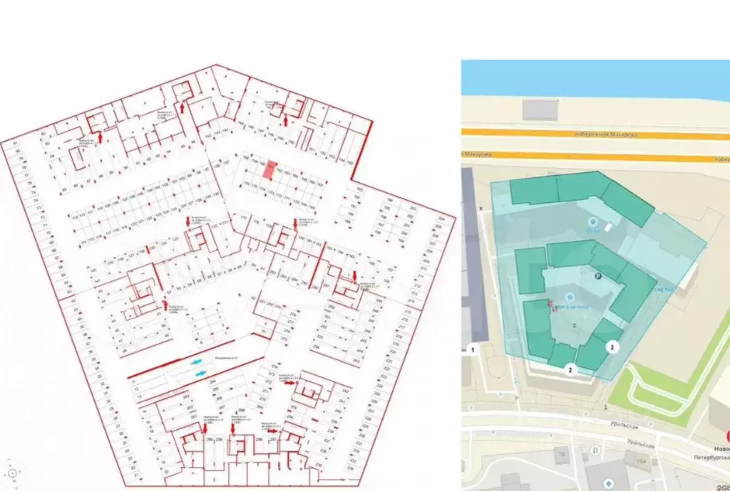 Гараж в Санкт-Петербург Уральская ул., 23 (13 м) - Фото 2