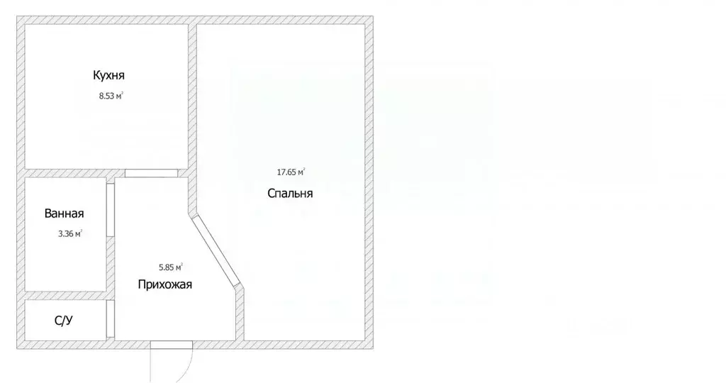 1-к кв. Калужская область, Малоярославец Рассветная ул., 11 (38.6 м) - Фото 2