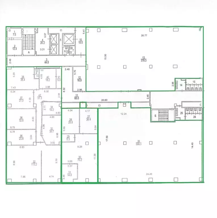 Офис в Москва Бауманская ул., 6С2 (1015 м) - Фото 1