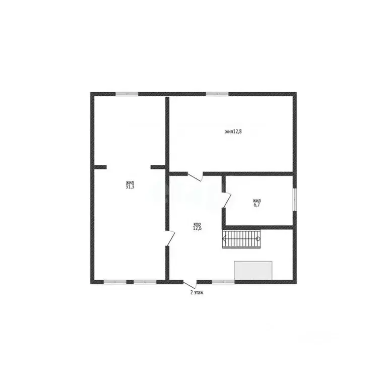 Дом в Адыгея, Майкопский район, Тимирязевское с/пос, пос. Цветочный ... - Фото 2