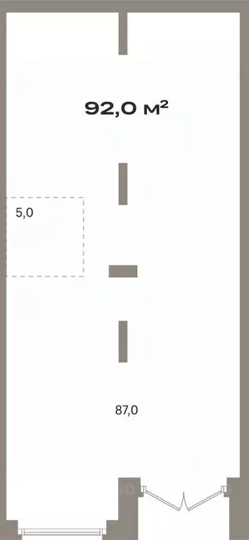 Помещение свободного назначения в Тюменская область, Тюмень Зарека ... - Фото 1