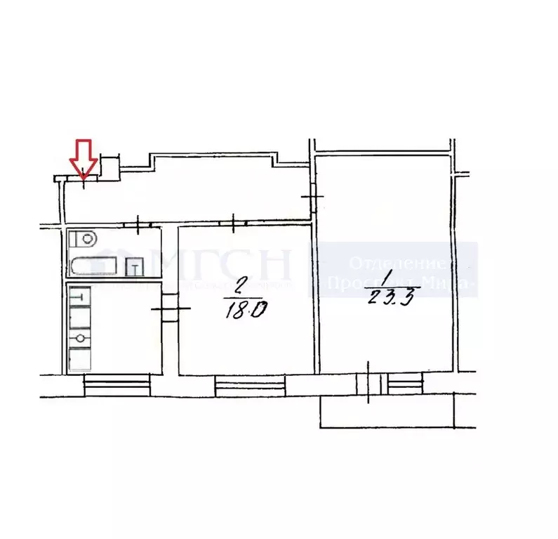 2-к кв. Москва Миллионная ул., 15К3 (65.0 м) - Фото 1