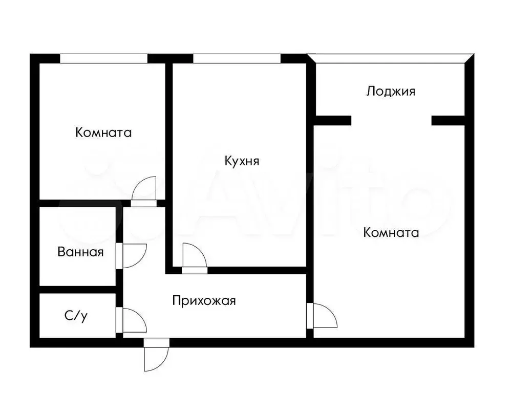 2-к. квартира, 53 м, 3/9 эт. - Фото 0