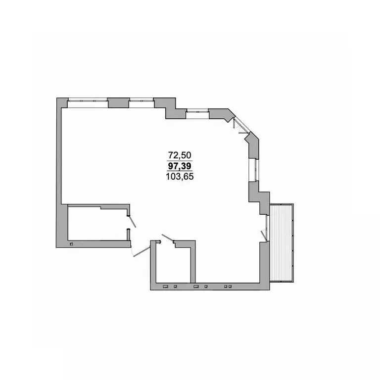 3-к кв. Новосибирская область, Новосибирск ул. Сеченова, 13 (103.65 м) - Фото 0