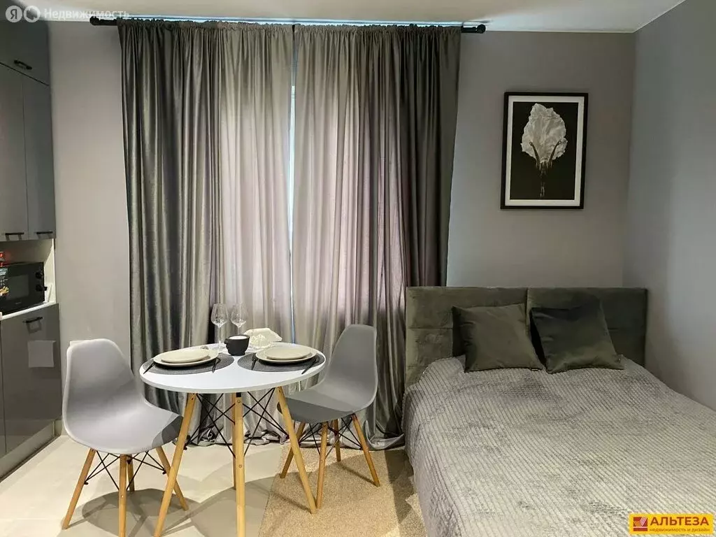 Квартира-студия: Зеленоградск, улица имени гвардии младшего сержанта ... - Фото 1