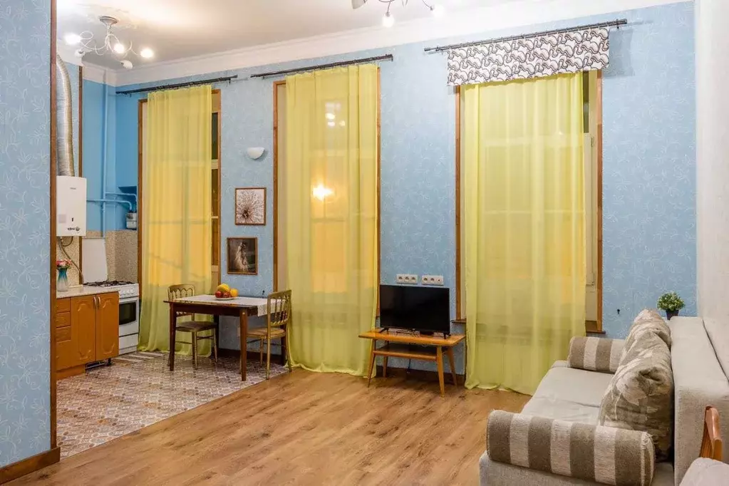 2-к кв. Санкт-Петербург просп. Бакунина, 13 (63.0 м) - Фото 1
