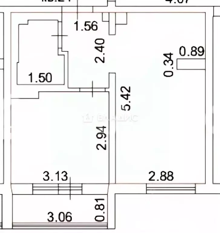 2-к кв. Пензенская область, Пенза ул. Шмидта, 3к1 (34.0 м) - Фото 2