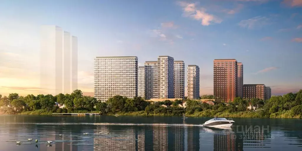 1-к кв. Московская область, Красногорск Квартал Строгино жилой ... - Фото 1