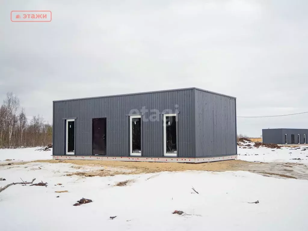 Дом в Карелия, Прионежский район, с. Заозерье Заозерская ул. (43 м) - Фото 1