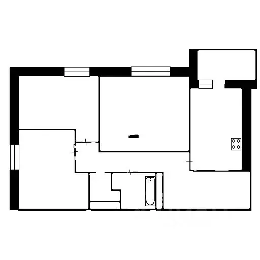 3-к кв. Башкортостан, Уфа ул. Аксакова, 81/1 (68.4 м) - Фото 1