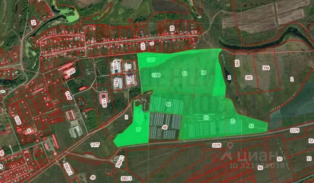 Участок в Самарская область, Волжский район, Черновский с/пос, пос. ... - Фото 2