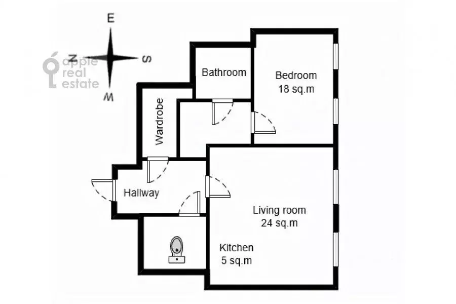 2-к кв. Москва ул. Сретенка, 9 (80.0 м) - Фото 2