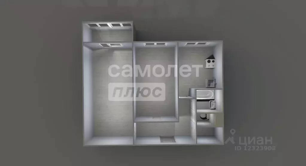 2-к кв. Московская область, Подольск Львовский мкр, ул. Красная, 56 ... - Фото 2