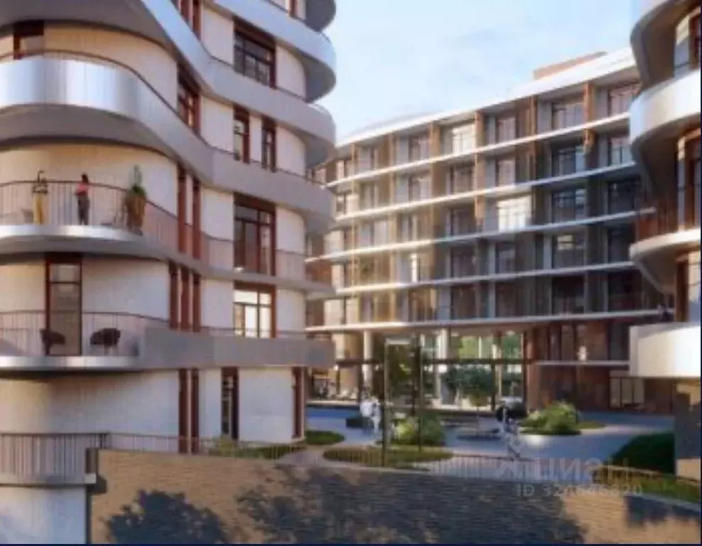 1-к кв. Калининградская область, Светлогорск Балтийская ул., 23 (35.0 ... - Фото 2