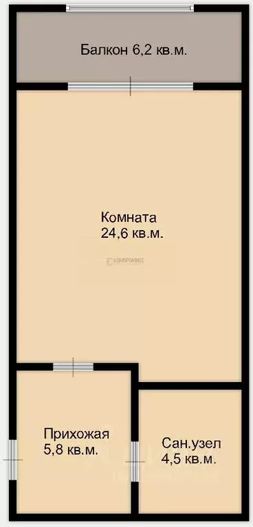 Студия Краснодарский край, Северский район, Ильское городское ... - Фото 2