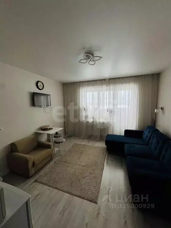 Студия Тюменская область, Тюмень ул. Мельникайте, 2к8 (26.0 м) - Фото 1