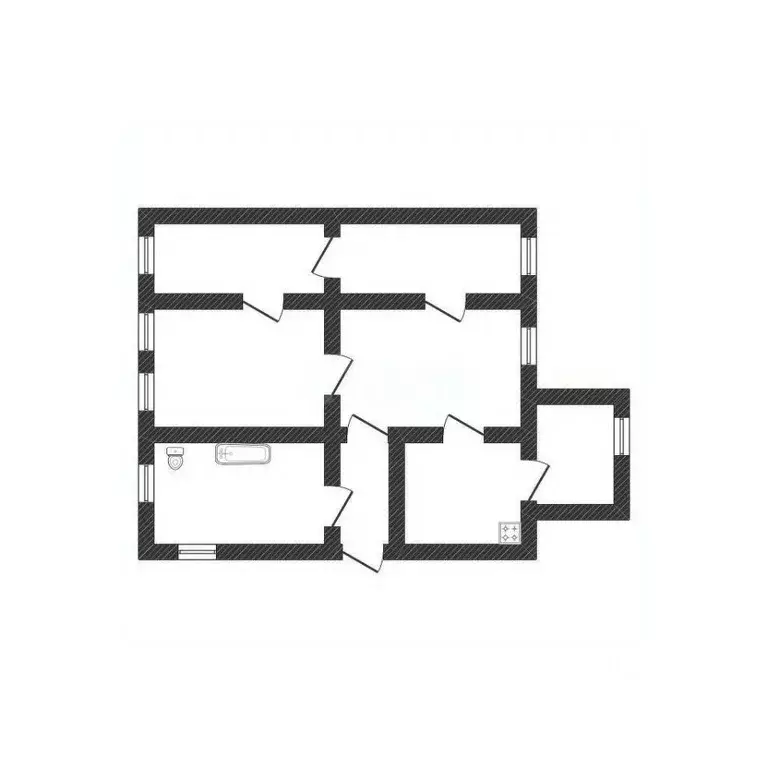 Дом в Белгородская область, Валуйки 1-й Новоселовский пер., 8А (74 м) - Фото 2