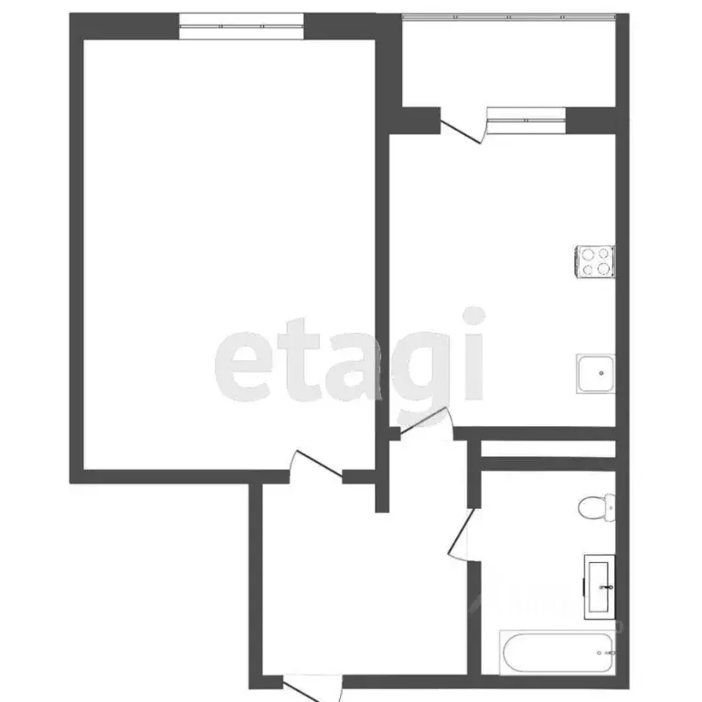 1-к кв. Тюменская область, Тюмень Широтная ул., 211к1 (45.2 м) - Фото 2