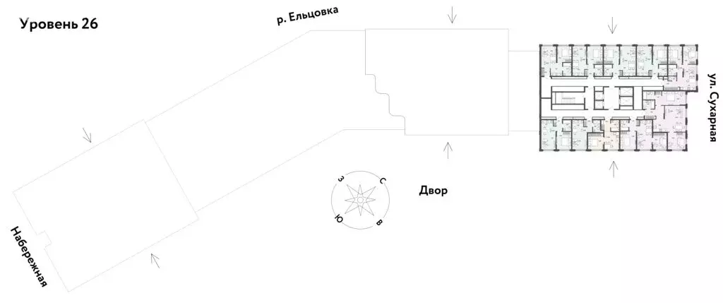 Квартира-студия: Новосибирск, Сухарная улица, 109/2 (24.6 м) - Фото 1