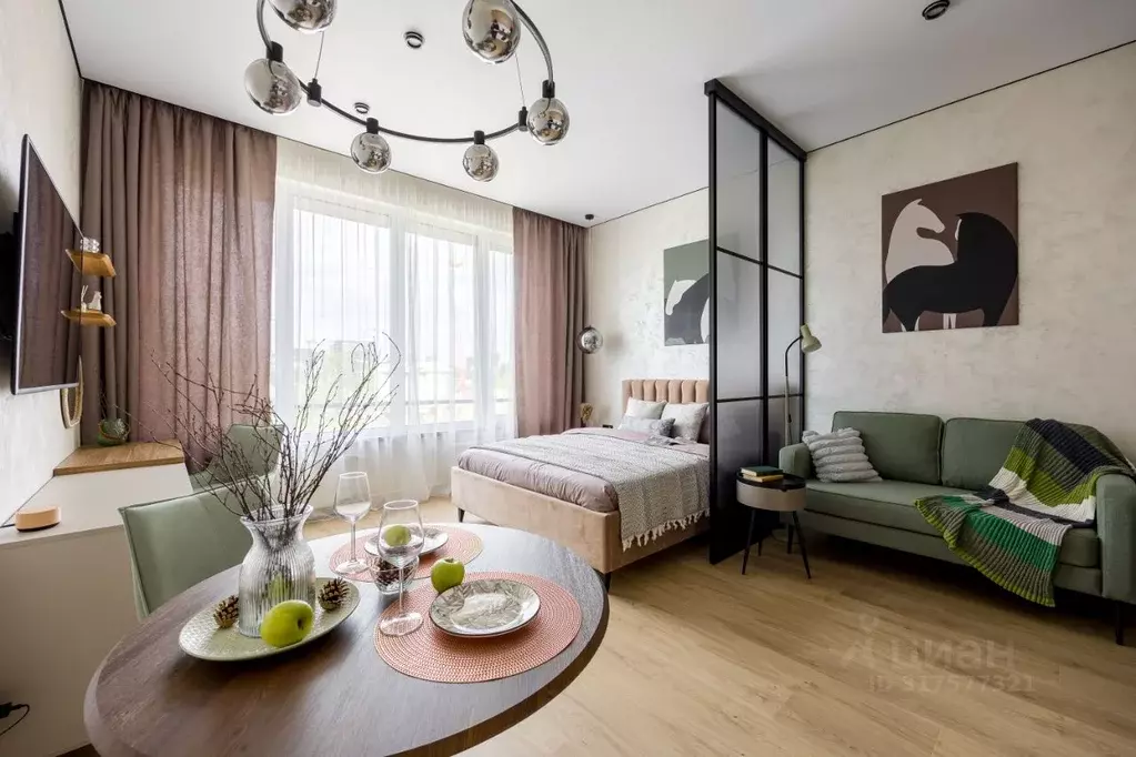 Студия Москва Шелепихинская наб., 34к5 (32.0 м) - Фото 0