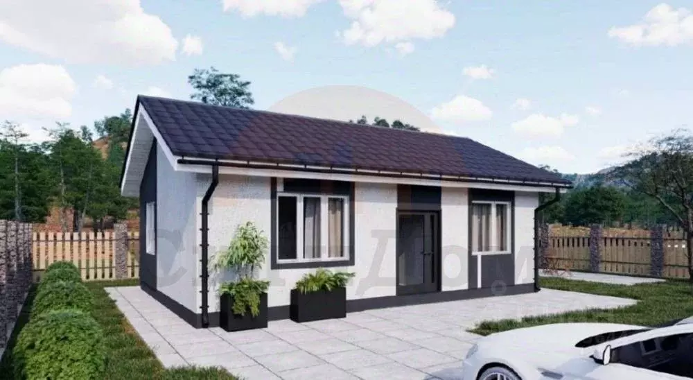 Дом в Крым, Сакский район, с. Лесновка ул. Остапа Вишни (52 м) - Фото 1