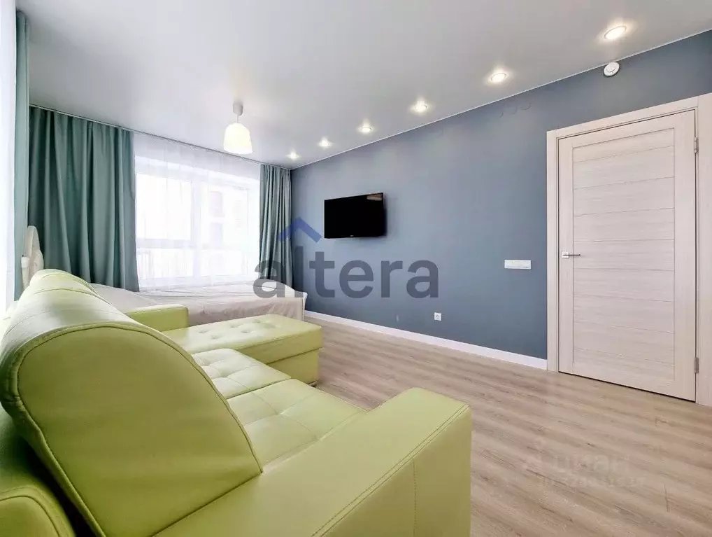 1-к кв. Татарстан, с. Высокая Гора ул. Ирека Миннахметова, 3 (46.4 м) - Фото 1