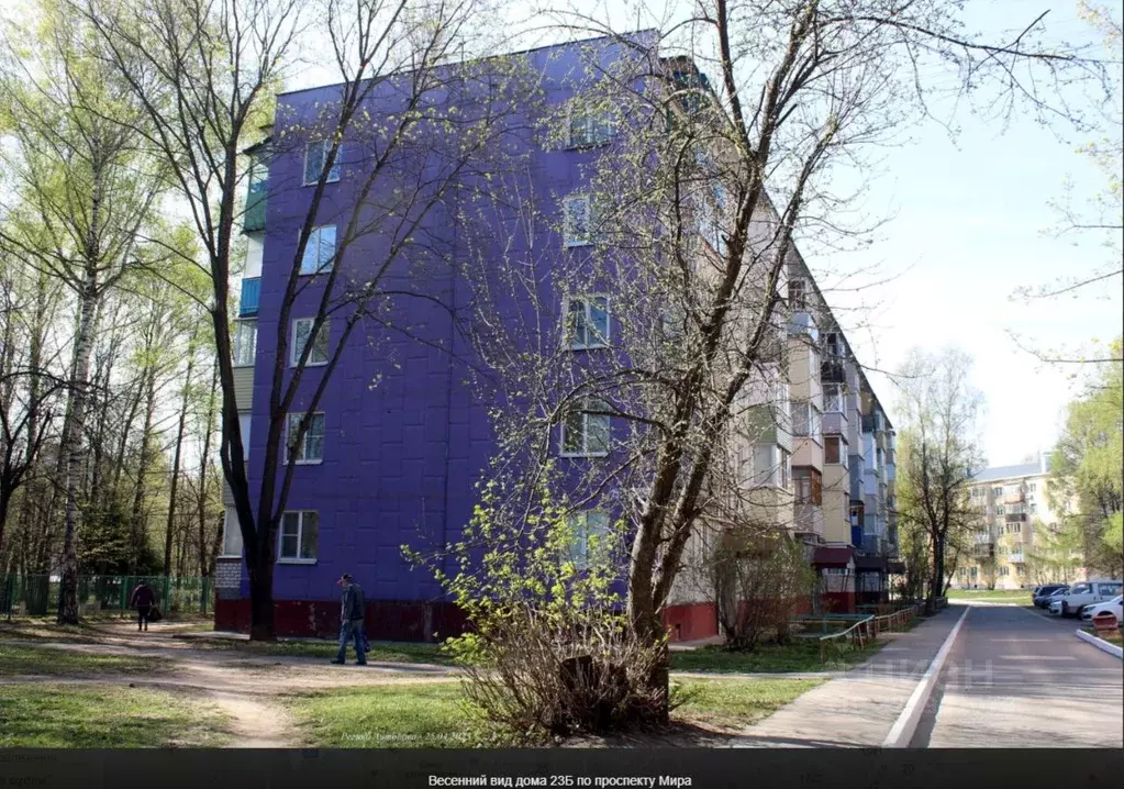 Свободной планировки кв. Чувашия, Чебоксары просп. Мира, 23Б (44.1 м) - Фото 1