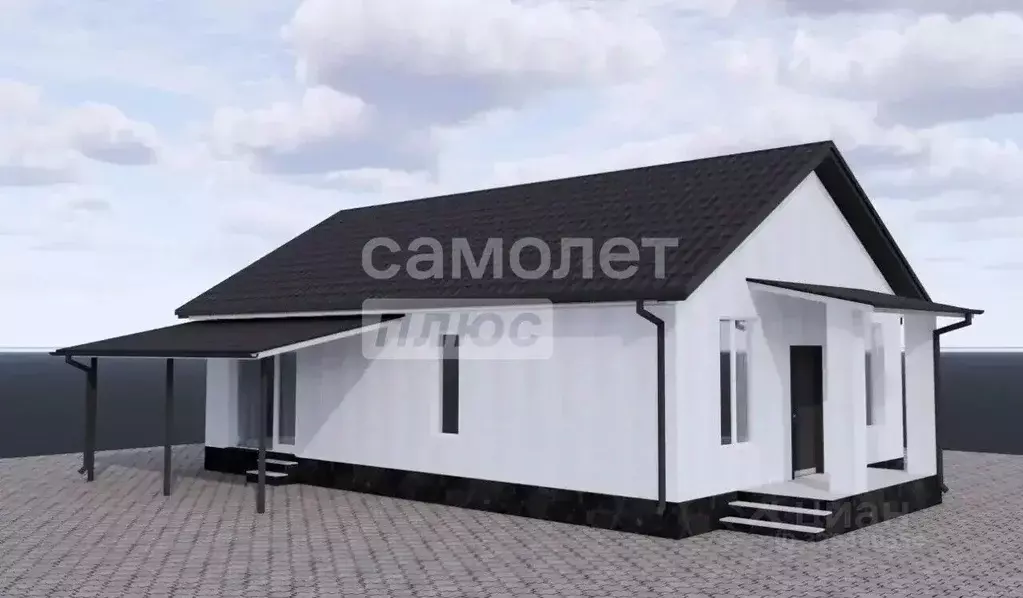 Дом в Башкортостан, Октябрьский ул. Суворова (93 м) - Фото 1