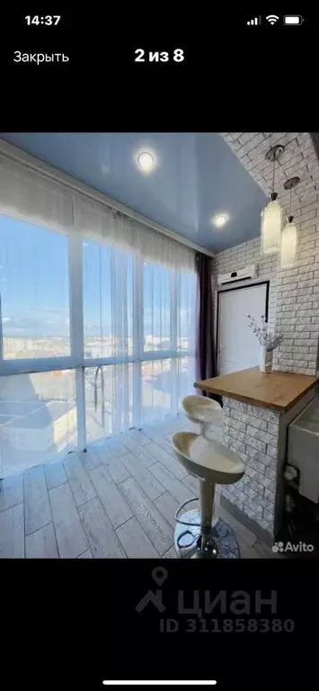 Студия Тамбовская область, Тамбов Свободная ул., 4к1 (23.0 м) - Фото 0
