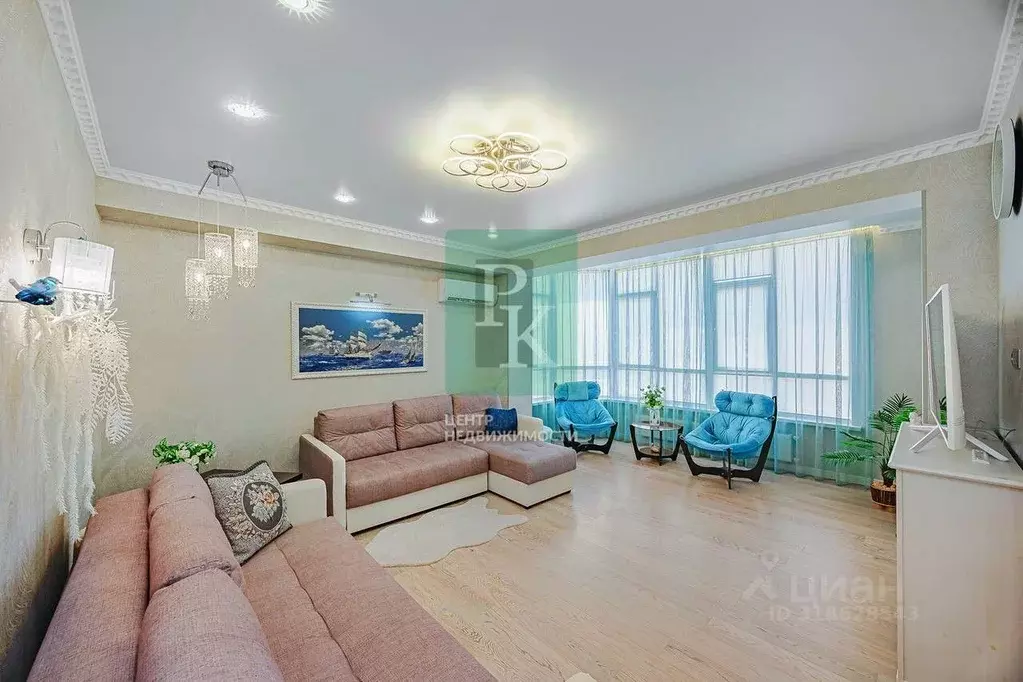 2-к кв. Севастополь просп. Античный, 26к4 (72.6 м) - Фото 1