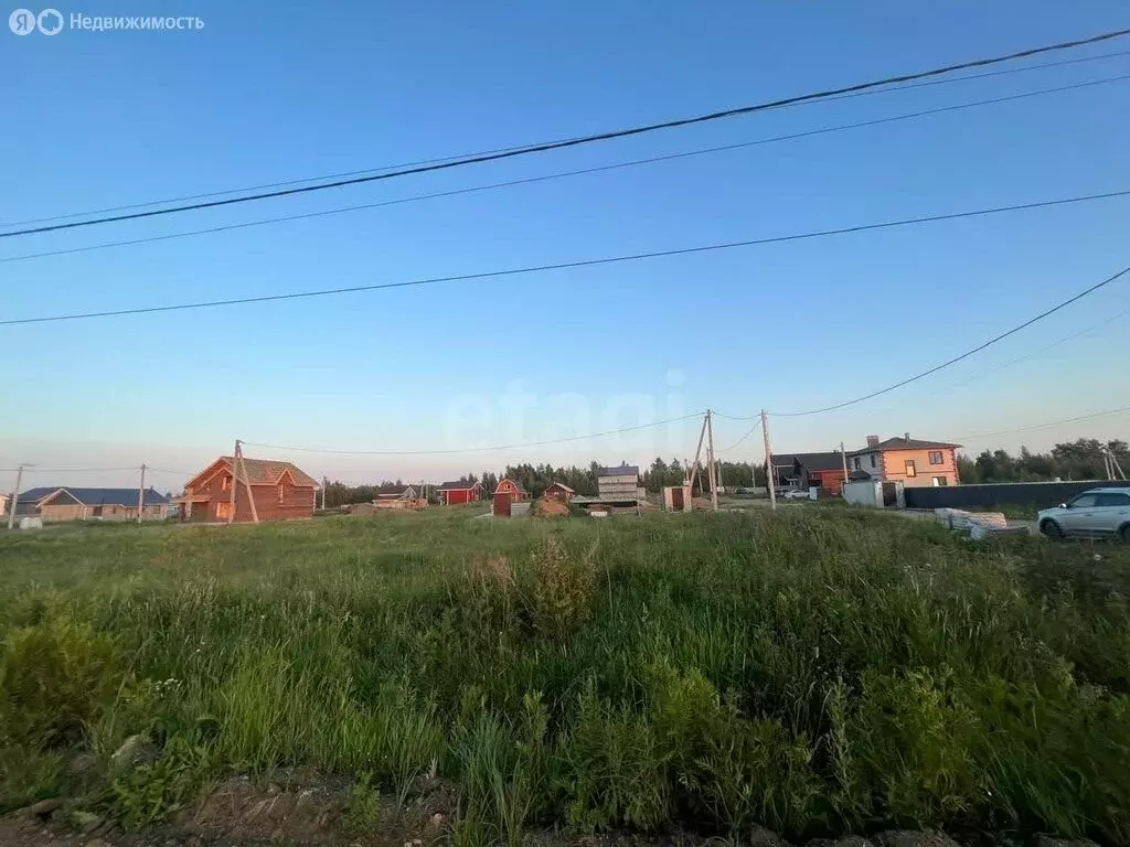 Участок в Кострома, коттеджный посёлок Первый, Боговаровский проезд, 1 ... - Фото 2