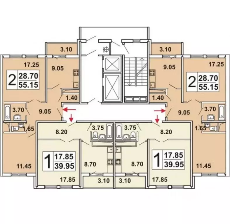 1-к кв. Москва Святоозерская ул., 13 (38.5 м) - Фото 1