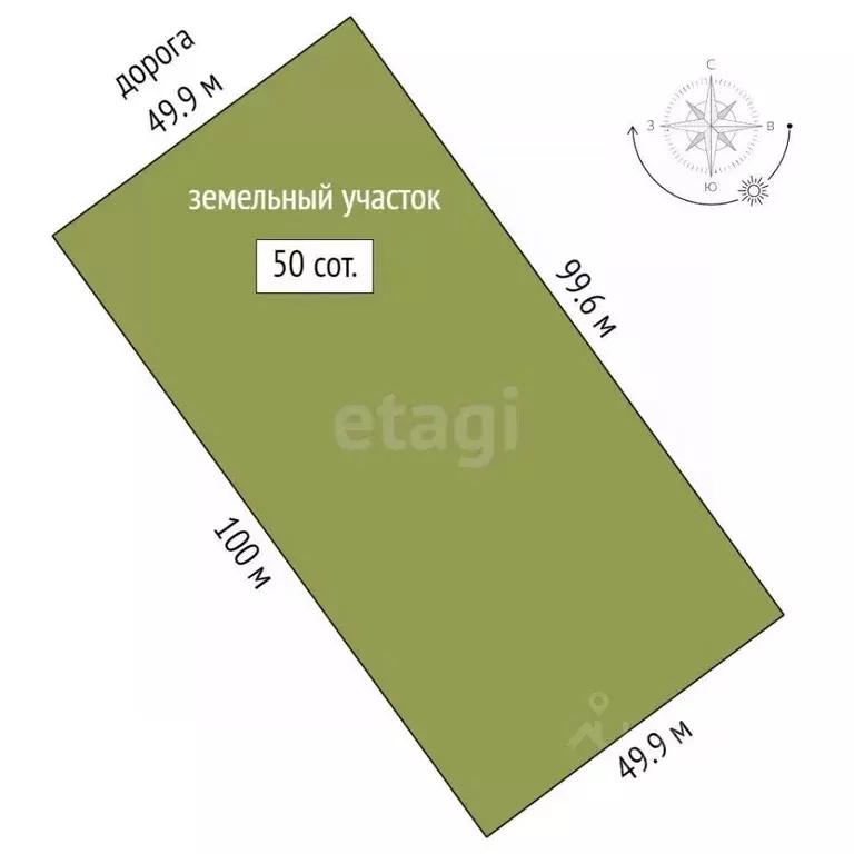 Участок в Ростовская область, Родионово-Несветайский район, Волошино ... - Фото 2