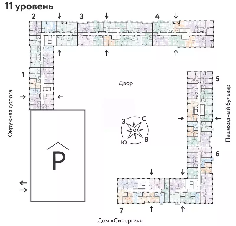 2-к кв. Тюменская область, Тюмень Интернациональная ул., 199к10 (44.35 ... - Фото 1